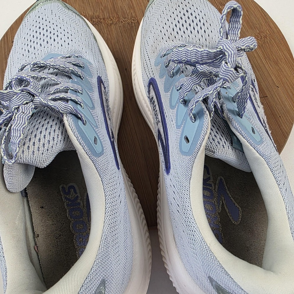 Brooks Ghost 17 Shoes Mens Size 8.5 Blue Mesh Running Sneakers 1104421D412 - Picture 14 of 16